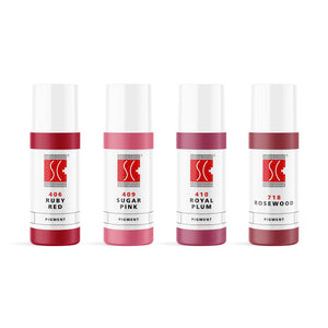 Pink Obsession Pigments Set, 4 x 5ml