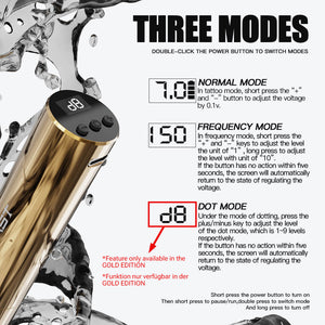 Wireless Tattoo Machine With 3.0MM Stroke | Mast Tour Y22