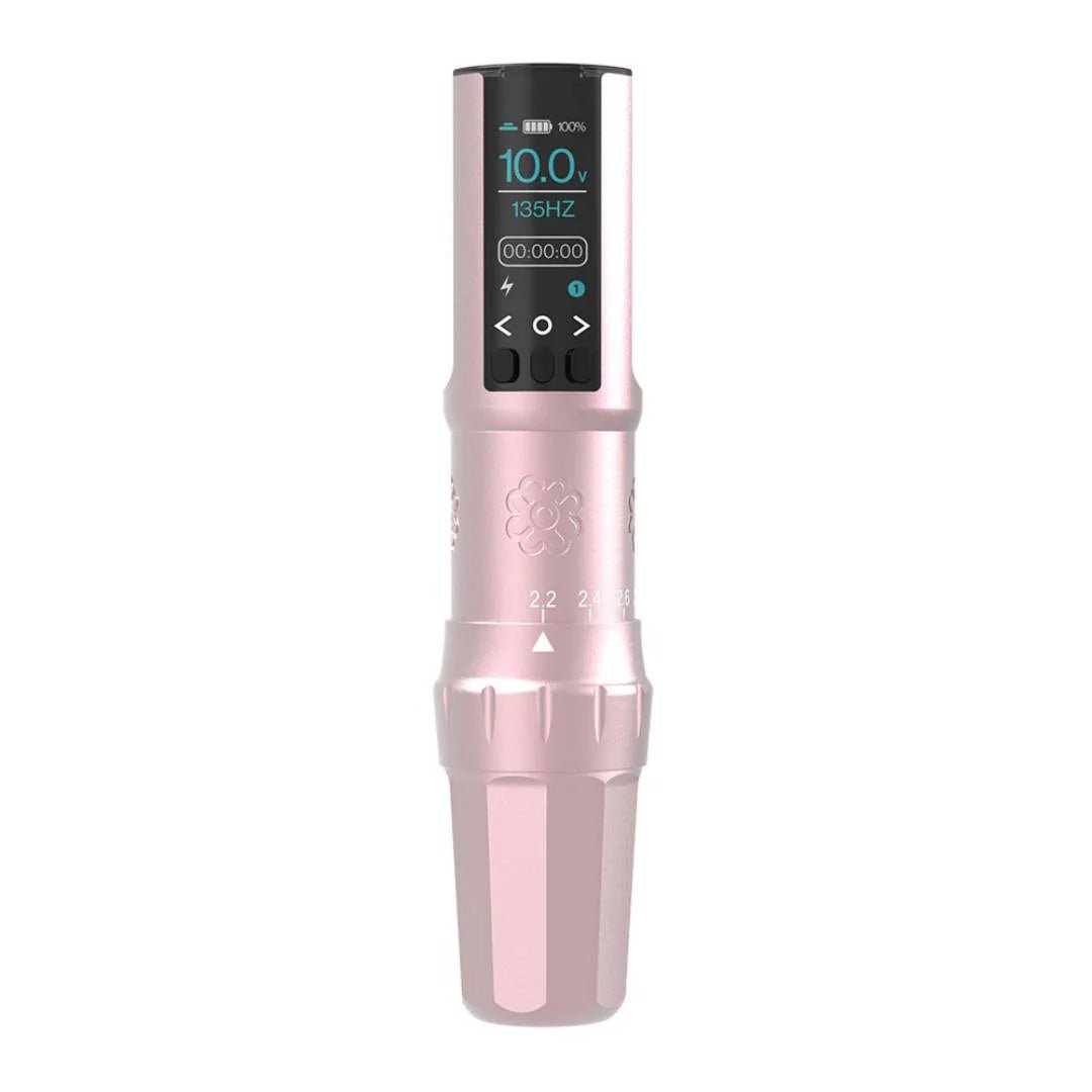 Microbeau E.L.B Adjustable Stroke PMU Machine – Blush Pink - The Perma