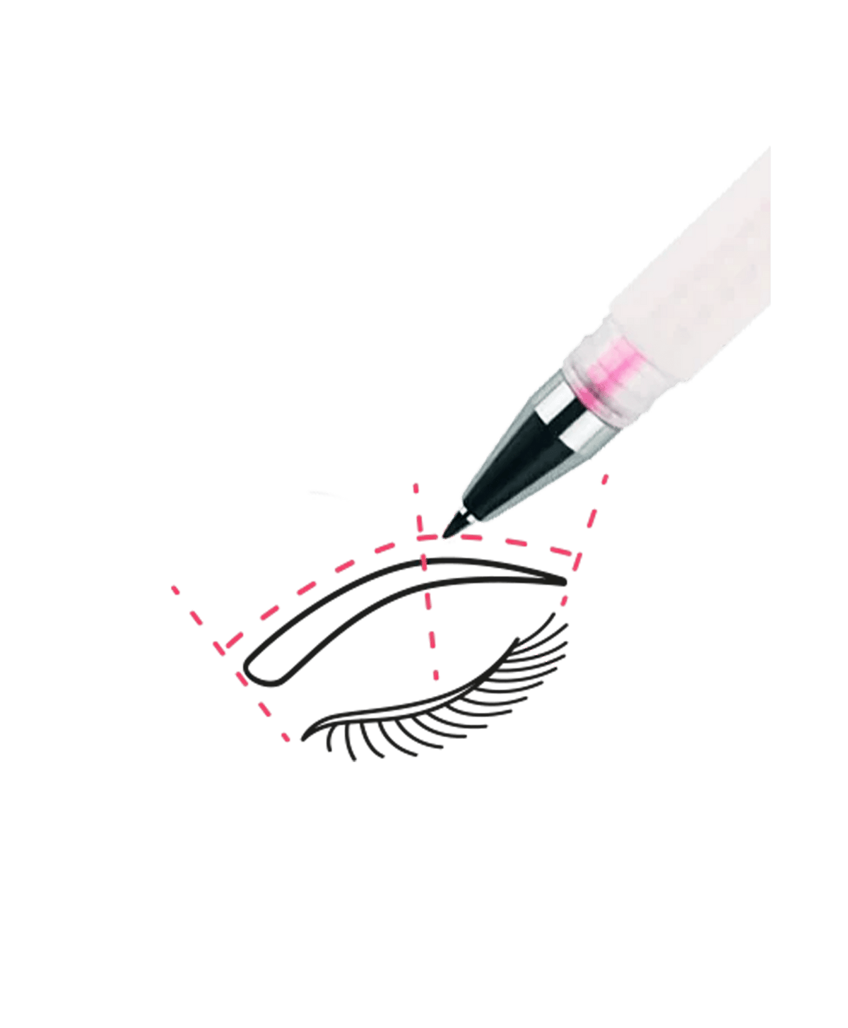 Noemi Mapping Gel Pen Pink - The Perma