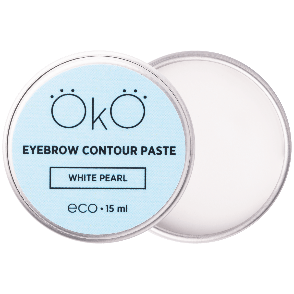OKO Eyebrow Contour Paste White Pearl, 15 ml - The Perma