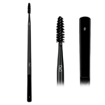 Double Ended Brow Brush & Spoolie OKO #10, Black Edition