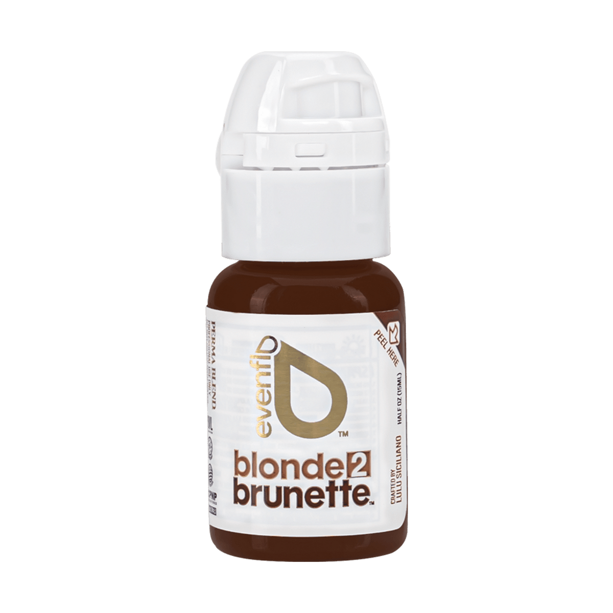 Perma Blend Luxe Evenflo PMU Ink - Blonde 2 Brunette Set 4x15ml - The Perma