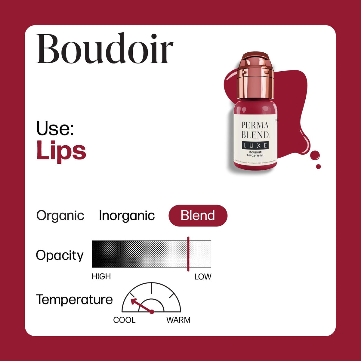 Perma Blend Luxe PMU Ink - Boudoir 15ml - The Perma