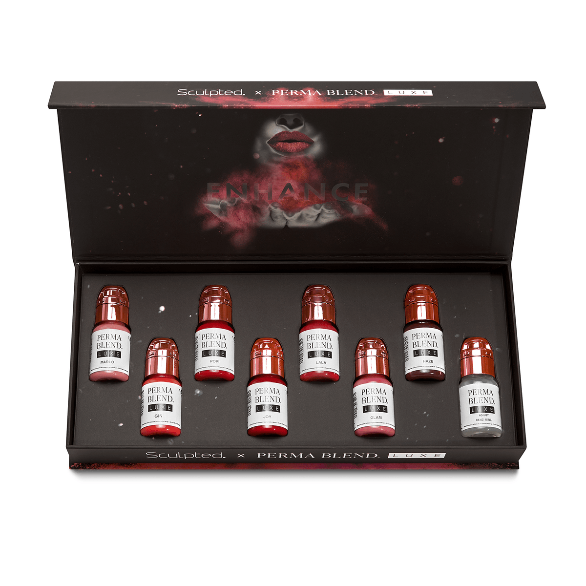 Perma Blend Luxe PMU Ink - Carla Ricciardone Enhance Set - 8x15ml - The Perma