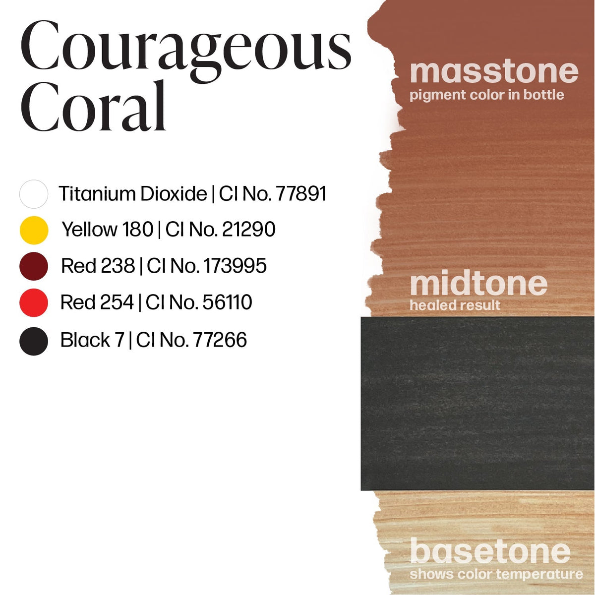 Perma Blend Luxe PMU Ink - Courageous Coral 15ml - The Perma