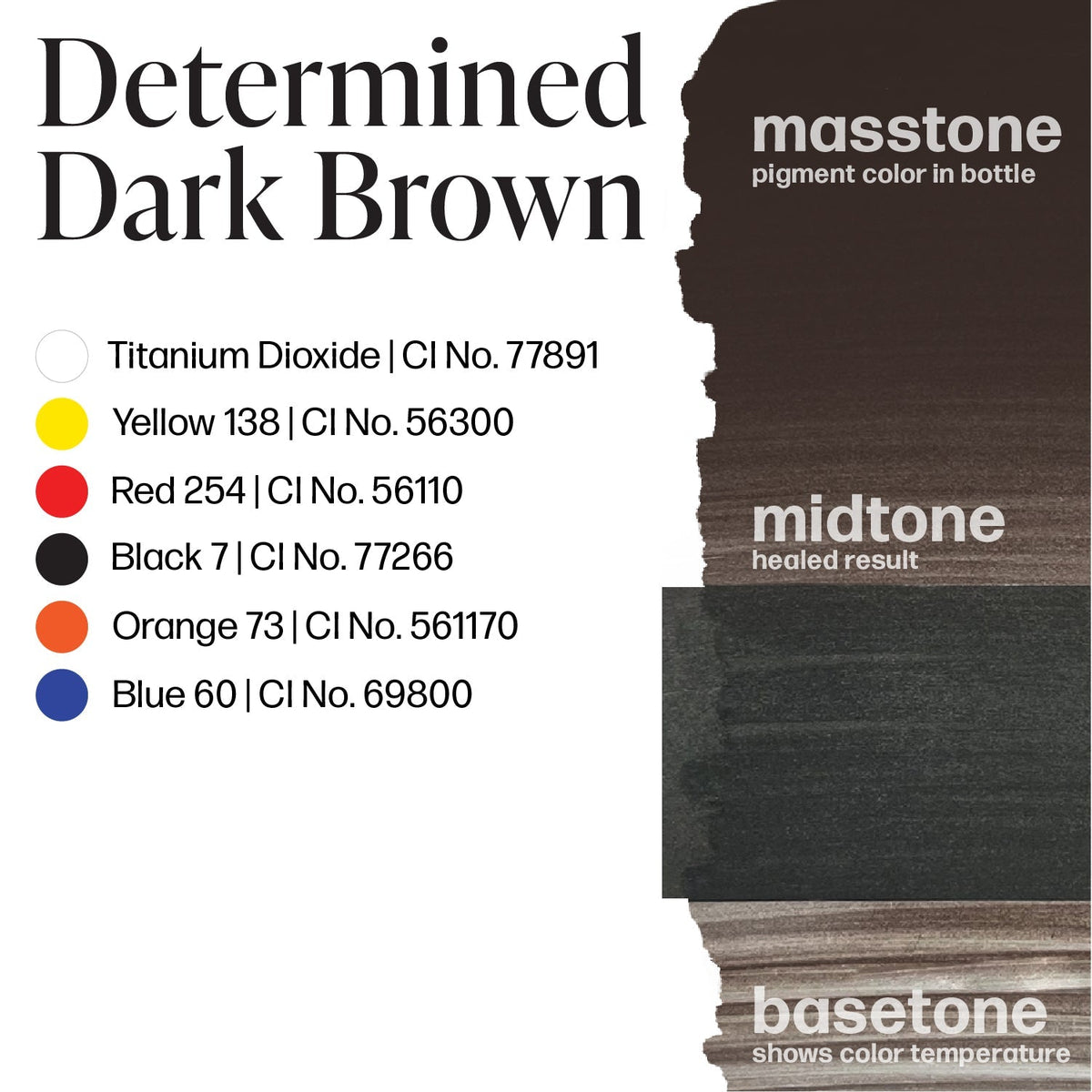 Perma Blend Luxe PMU Ink - Determined Dark Brown 15ml - The Perma