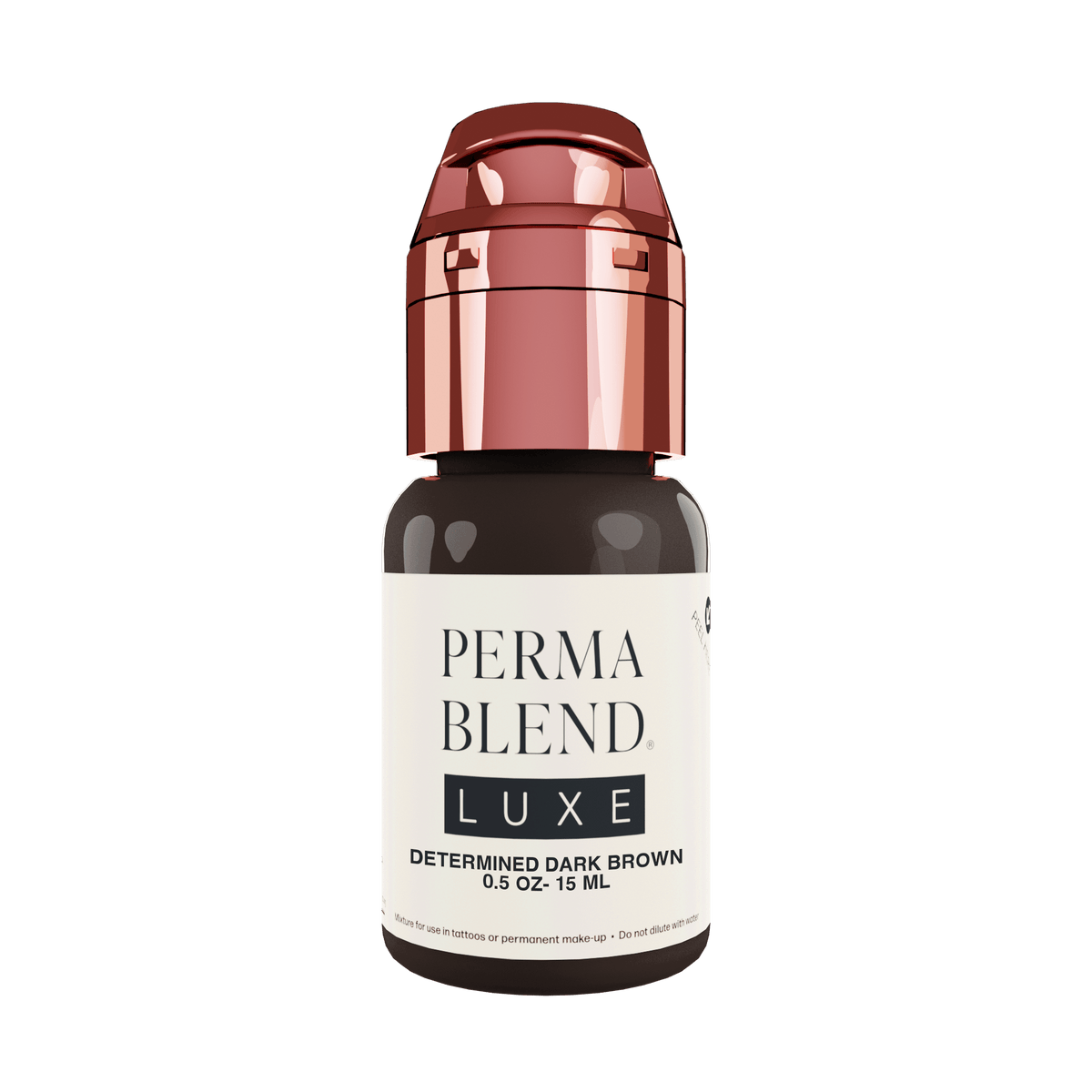 Perma Blend Luxe PMU Ink - Determined Dark Brown 15ml - The Perma