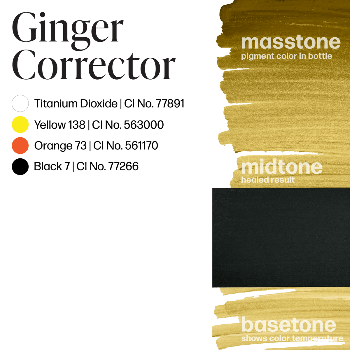 Perma Blend Luxe PMU Ink - Ginger Corrector 15ml - The Perma