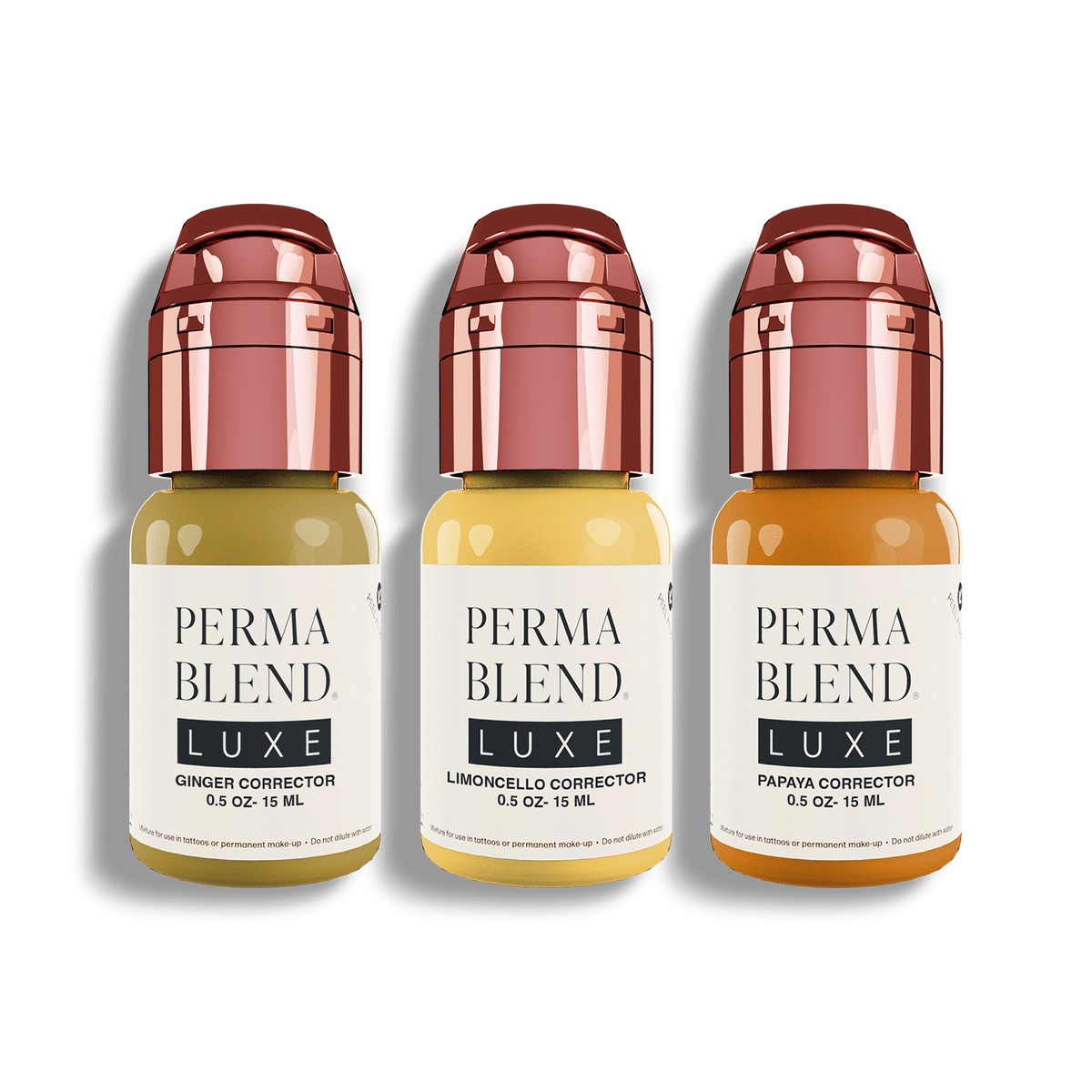 Perma Blend Luxe PMU Ink - Rescue Mini Set 3x15ml - The Perma