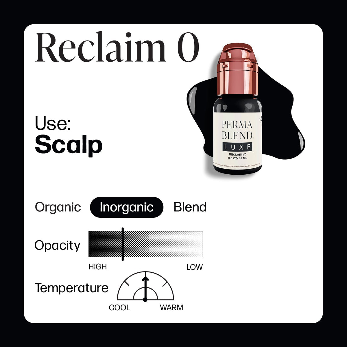 Perma Blend Luxe PMU Ink - Stevey G. Reclaim 0 15ml - The Perma