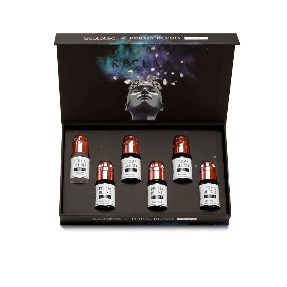 Perma Blend Luxe PMU Ink - Stevey G. Reclaim Set - 6x15ml - The Perma