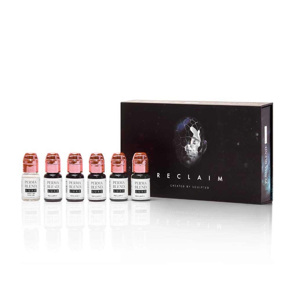 Perma Blend Luxe PMU Ink - Stevey G. Reclaim Set - 6x15ml - The Perma