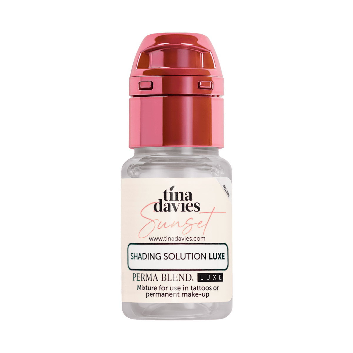 Perma Blend Luxe PMU Ink - Tina Davies Sunset Brow Collection - Complete Set of 4x15ml - The Perma