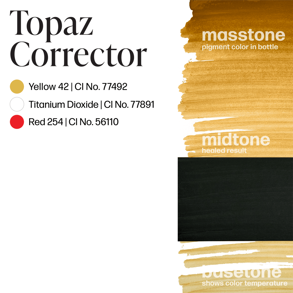 Perma Blend Luxe PMU Ink - Topaz Corrector 15ml - The Perma
