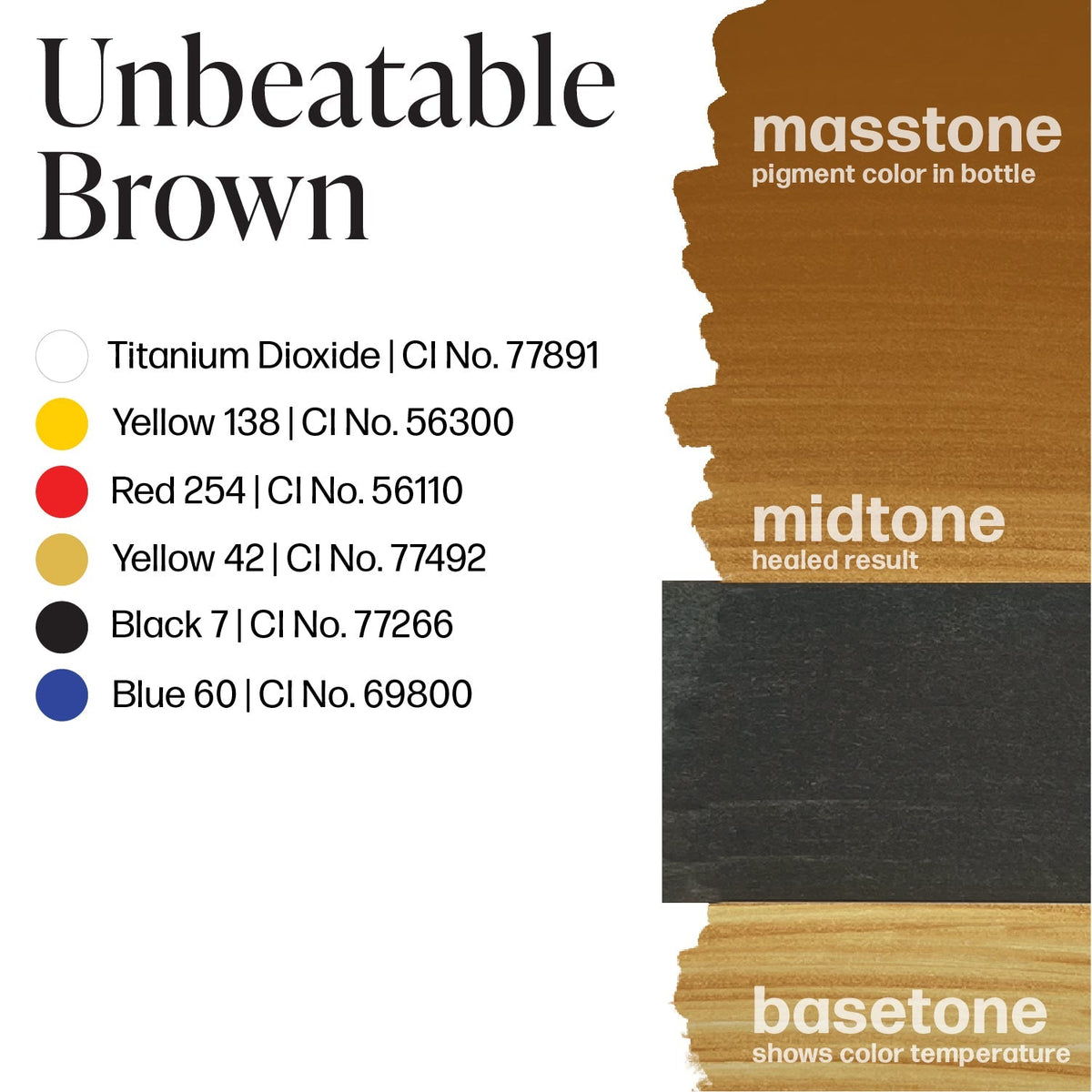 Perma Blend Luxe PMU Ink - Unbeatable Brown 15ml - The Perma