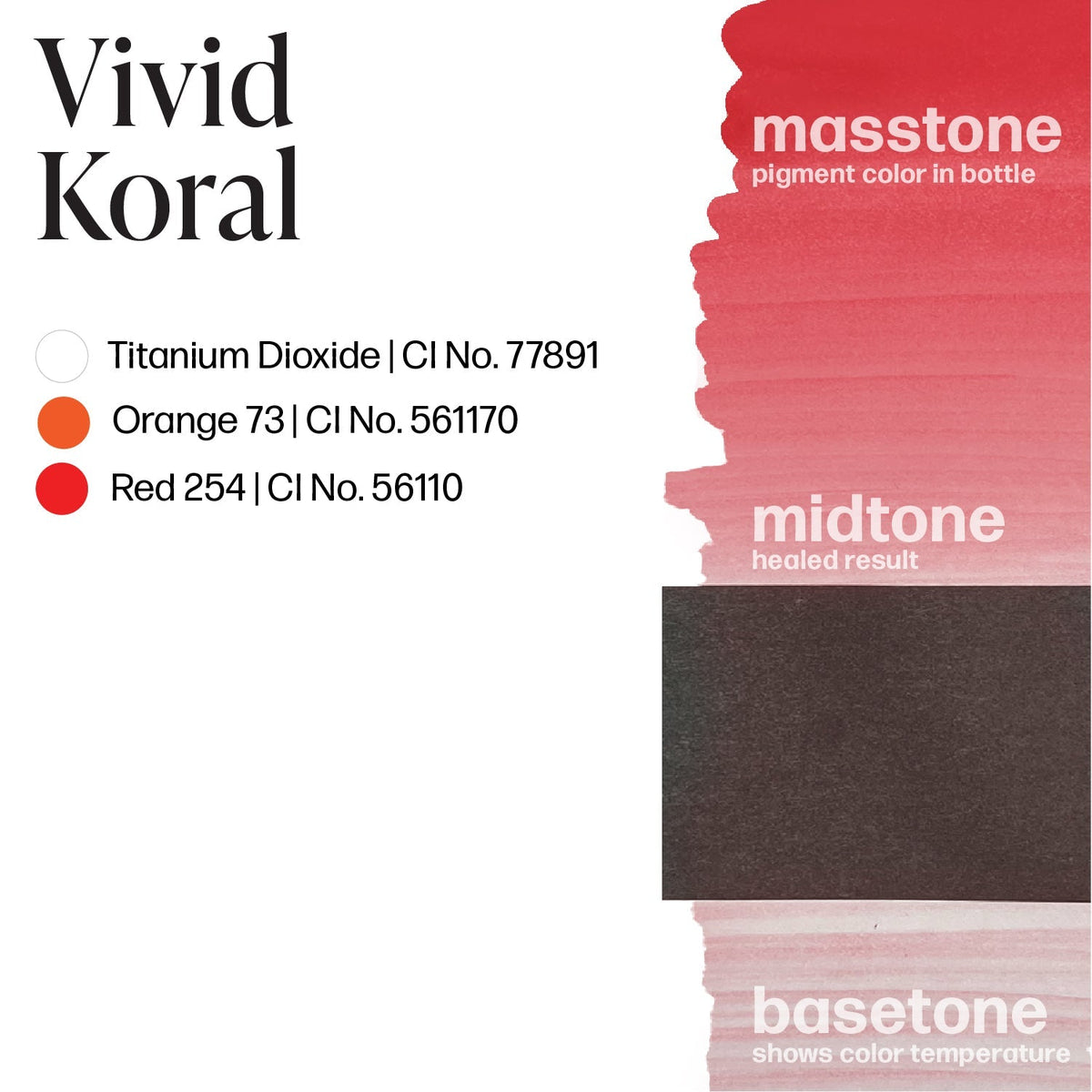 Perma Blend Luxe PMU Ink - Vivid Koral 15ml - The Perma
