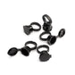 The Perma - Ring Cup Container 50pcs - Black - The Perma