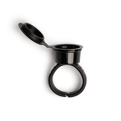 The Perma - Ring Cup Container 50pcs - Black - The Perma