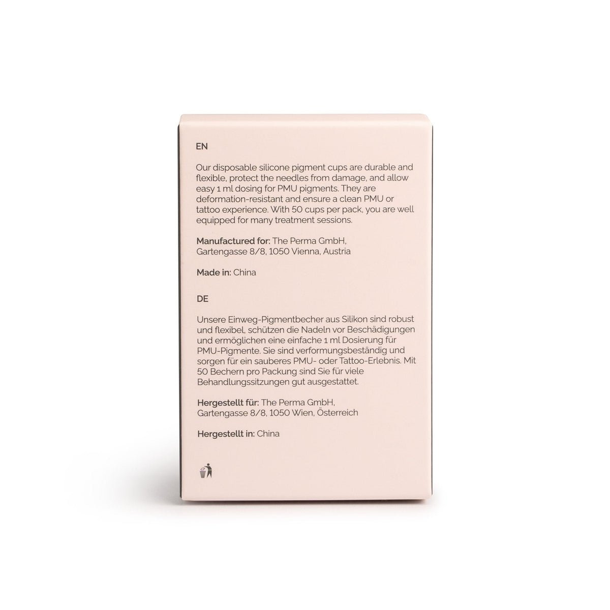 The Perma - Silicone Ink Cup 50pcs - White - The Perma