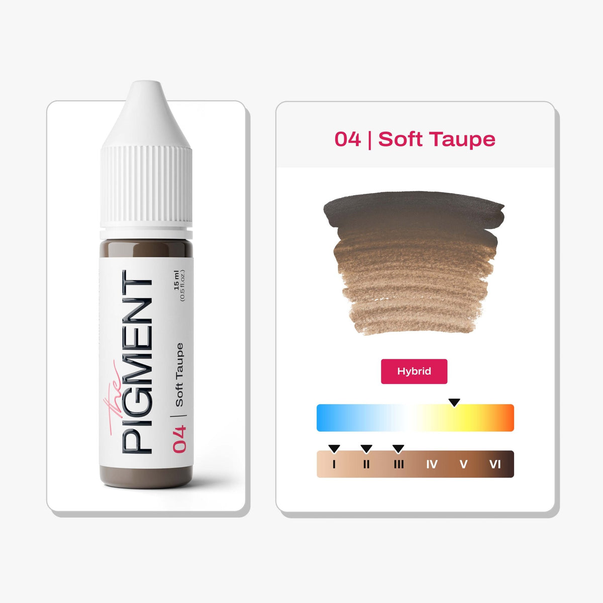 The Pigment - 04 Soft Taupe - 15ml - The Perma