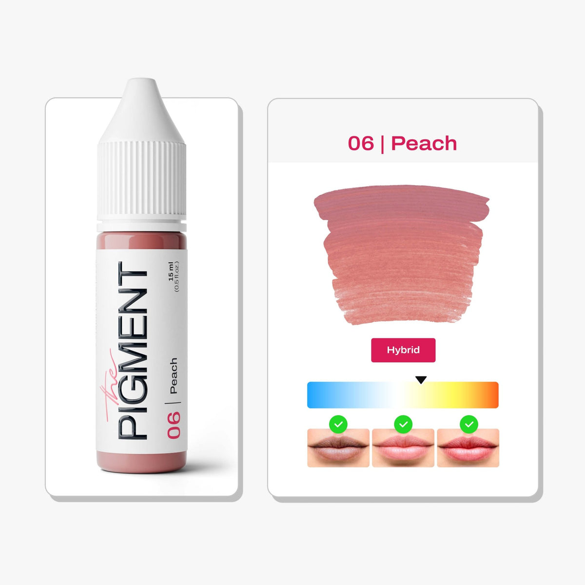 The Pigment - 06 Peach - 15ml - The Perma