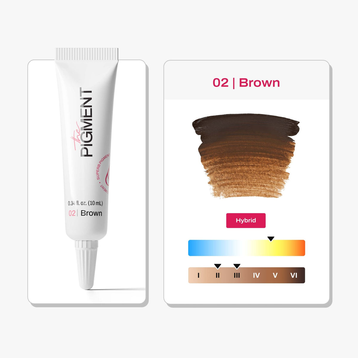 The Pigment Microblading - Brown 2 - 10ml - The Perma