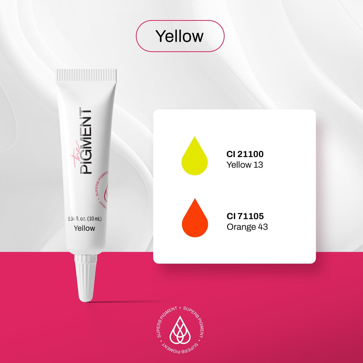 The Pigment Microblading - Yellow - 10ml - The Perma